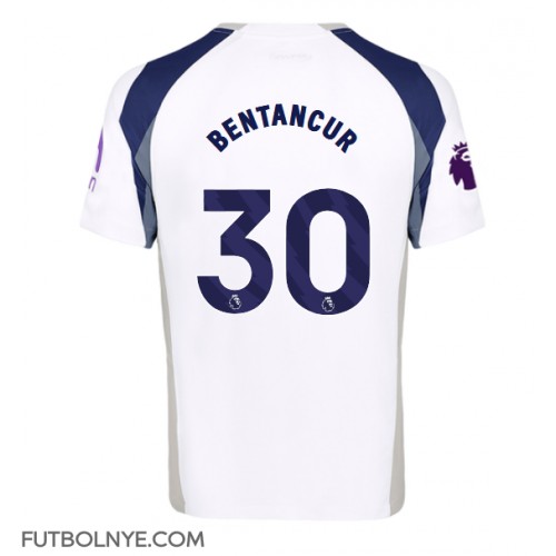 Camiseta Tottenham Hotspur Rodrigo Bentancur #30 Primera Equipación 2025-26 manga corta